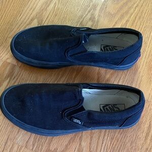 Vans Classic Black Slip-On Sneakers